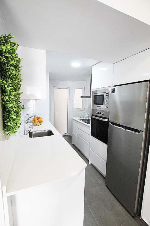 Apartamento Primera Linea Playa Centro De Guardamar Apartment Guardamar del Segura Bagian luar foto