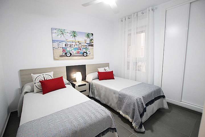 Apartamento Primera Linea Playa Centro De Guardamar Apartment Guardamar del Segura Bagian luar foto